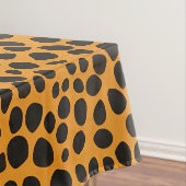 ヒョウ斑動物の皮膚パターン テーブルクロス (インサイチュ)