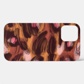 ヒョウ斑点アフリカ動物パターン Case-Mate iPhoneケース (裏面 (横))