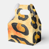 ヒョウ斑点パターンバチェロレッテありがとう フェイバーボックス (裏面サイド)