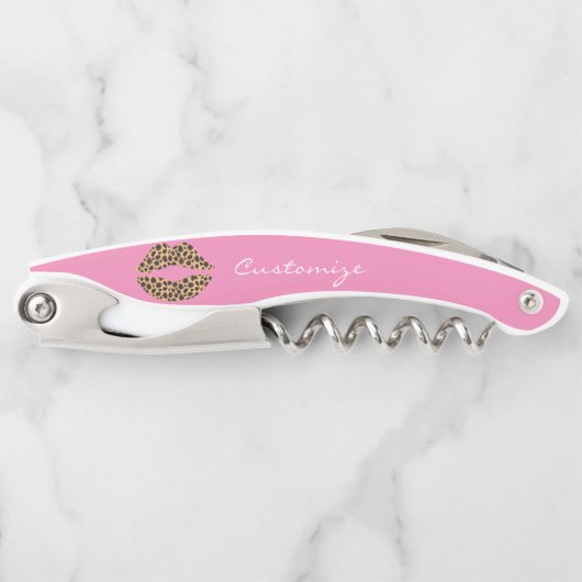 ヒョウ斑点リップスティックキスサンダー_コブ ソムリエナイフ (正面)