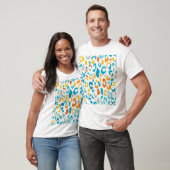 ヒョウ斑点:カラフルヴィンテージテクスチャ。 Tシャツ (ユニセックス)