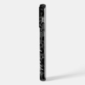 ヒョウ柄のクリスマスツリー iPhoneケース (左側面)