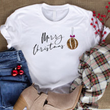 ヒョウ柄のクリスマスボールツリーオーナメント