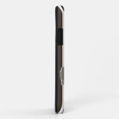 ヒョウ柄のストライプ コーラサファリ Case-Mate iPhoneケース (裏面/右)