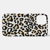 ヒョウ柄の無色の無毛の柄 Case-Mate iPhoneケース (裏面 (横))