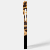 ヒョウ柄の獣毛パーソナライズされた Case-Mate iPhoneケース (裏面 / 左)