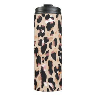 ヒョウ柄の継ぎ目のない模様 タンブラー