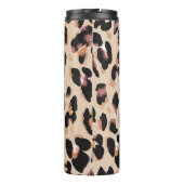 ヒョウ柄の継ぎ目のない模様 タンブラー (裏面)
