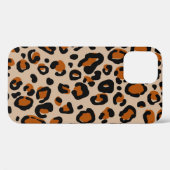 ヒョウ柄の継ぎ目のない模様 Case-Mate iPhoneケース (裏面 (横))