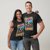 ヒョウ柄カウ柄セラペ・ロデオ YEEHAW Tシャツ (ユニセックス)