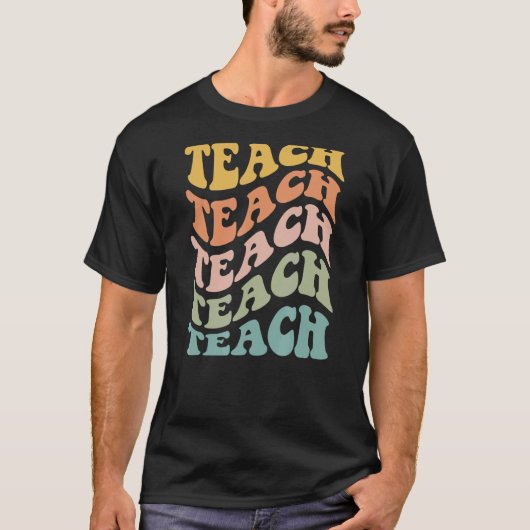ヒョウ柄カラフルチーター小学校t tシャツ (正面)