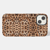 ヒョウ柄ケースで個性的に iPhoneケース (裏面横)