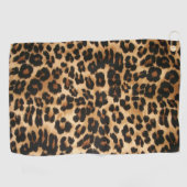 ヒョウ柄ゴルフタオル ゴルフタオル (横)