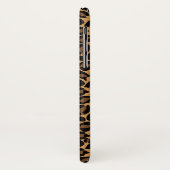 ヒョウ柄ジャングルオリジナルブラウン Case-Mate iPhoneケース (裏面/左)