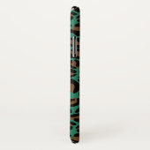 ヒョウ柄ジャングルグリーンブラウン Case-Mate iPhoneケース (裏面/右)