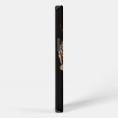 ヒョウ柄スター iPhoneケース (右側面)