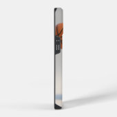 ヒョウ柄スポーツアクションケース iPhoneケース (右側面)