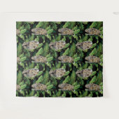 ヒョウ柄タペストリー タペストリー (正面(横))