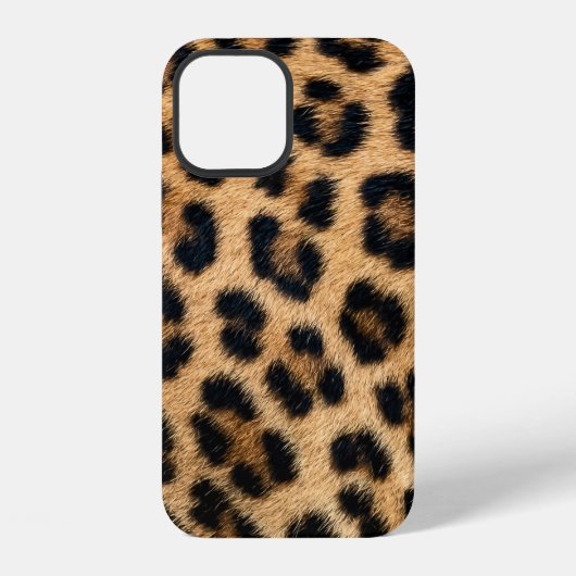 ヒョウ柄テクスチャー iPhoneケース (裏面)