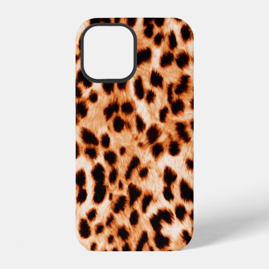 ヒョウ柄テクスチャー iPhoneケース (裏面)