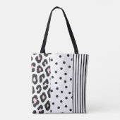 ヒョウ柄トートバッグ トートバッグ (裏面)