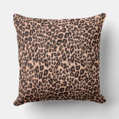 ヒョウ柄ピロー クッション (裏面)