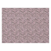 ヒョウ柄ピンク テーブルクロス (正面(横))