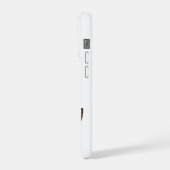 ヒョウ柄ファッションガールiPhoneケース iPhoneケース (左側面)