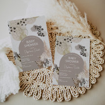 ヒョウ柄ベビーシャワー