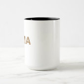 ヒョウ柄ママコーヒーマグ マグカップ (中央)