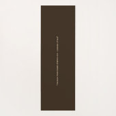 ヒョウ柄ヨガマット ヨガマット (裏面)