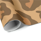 ヒョウ柄ラッピング紙 ラッピングペーパー (ロールコーナー)