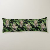 ヒョウ柄体枕 ボディピロー (裏面)