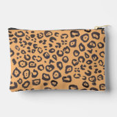 ヒョウ柄絵画動物 アクセサリーポーチ (裏面)