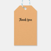 ヒョウ柄絵画動物 ギフトタグ (裏面)