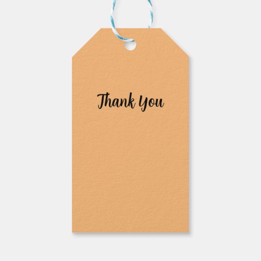 ヒョウ柄絵画動物 ギフトタグ (裏面)