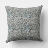 ヒョウ柄装飾用クッション クッション (裏面)