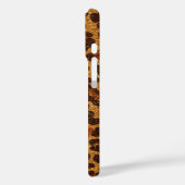 ヒョウ柄金ゴールドグリッター Case-Mate iPhoneケース (裏面 / 左)