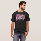 ヒョウ柄雄牛ドクロ 西部地方 全部私のせいにして Tシャツ (正面フル)