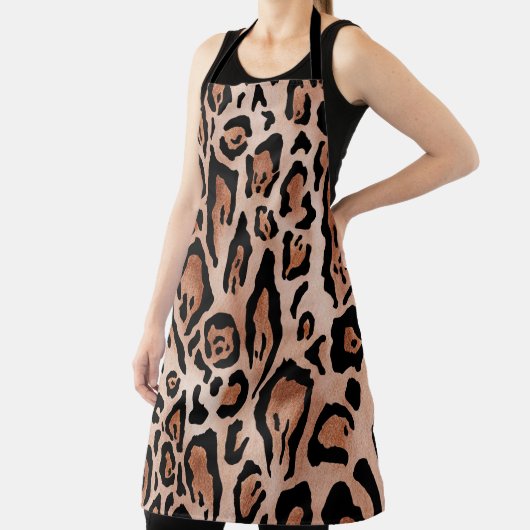 ヒョウ柄 エプロン (インサイチュ)