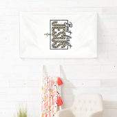 ヒョウ柄 キリスト教 ヴィンテージ風 彫刻デザイン Tシャツ 横断幕 (インサイチュ)