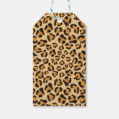 ヒョウ柄 ギフトタグ (正面)