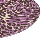 ヒョウ柄、クラシック動物の柄。 カッティングボード (角)