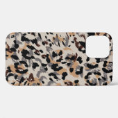 ヒョウ柄、ジャガー柄、動物の毛皮 Case-Mate iPhoneケース (裏面 (横))