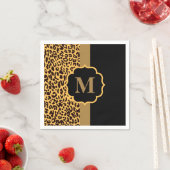 ヒョウ柄 スタンダードカクテルナプキン (インサイチュ)