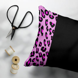 ヒョウ柄，ゼブラ柄，アニマルプリント，ピンク 枕カバー