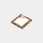 ヒョウ柄，チーズトレンディー,フローラ，甘い， ポストイット (アングル)