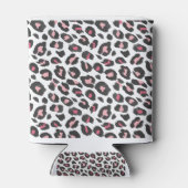 ヒョウ柄，チーズプリント，ピンクガーリー, 缶クーラー (裏面)