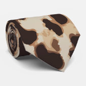 ヒョウ柄 ネクタイ (ロール)