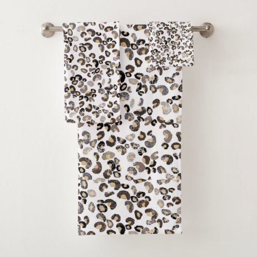 ヒョウ柄 バスタオルセット (インサイチュ)